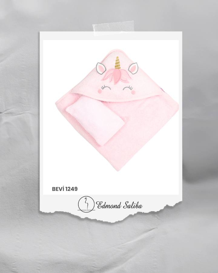 Hooded towels unicorn 1249P