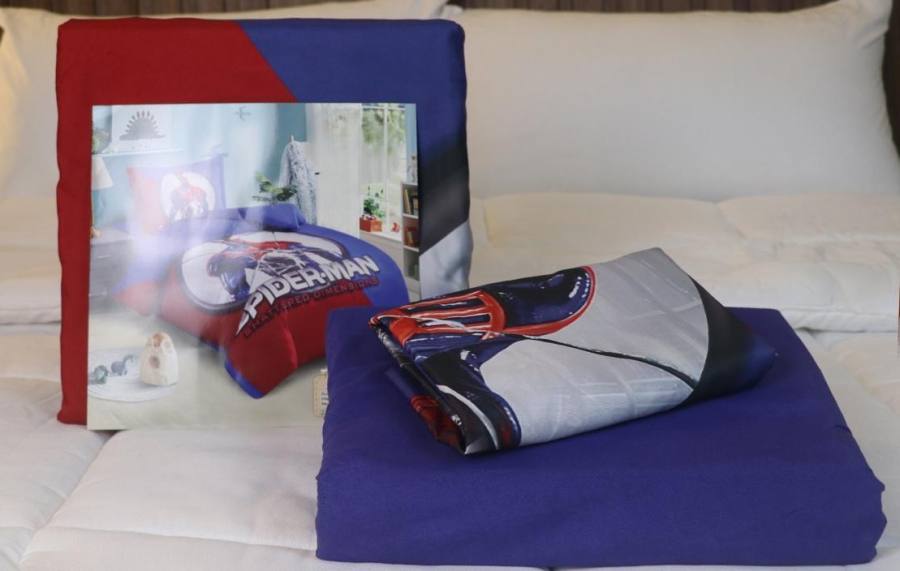 Bed Set Single Spiderman