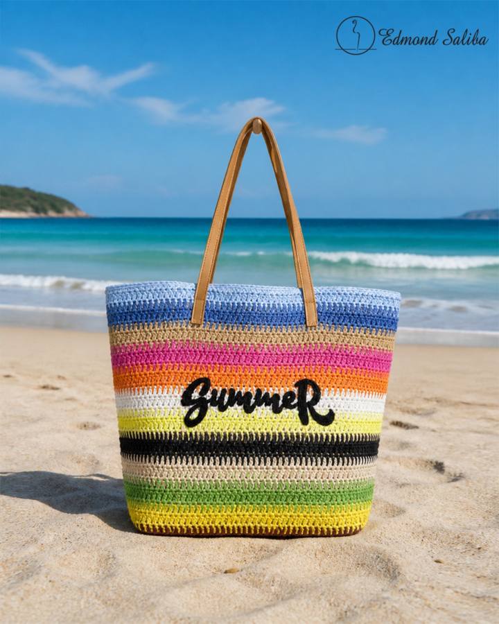 Beach Bag Straw Summer