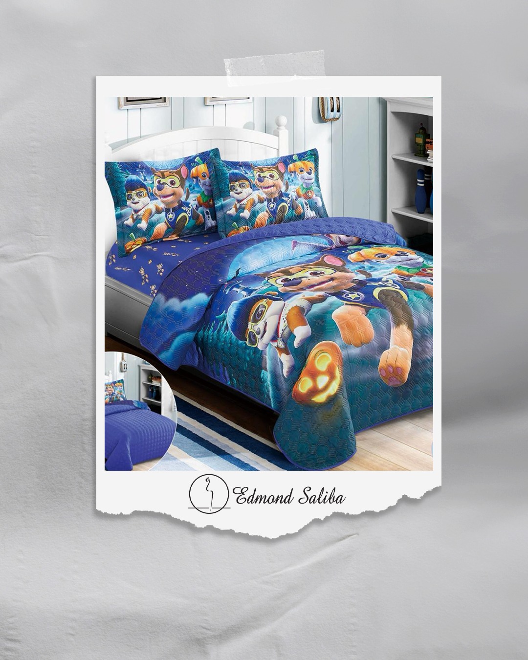 Bed set paw patrol