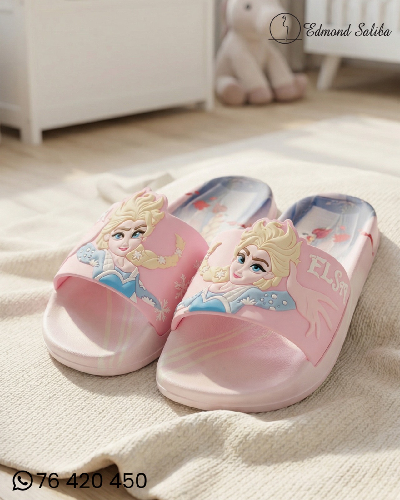Slippers kids frozen design