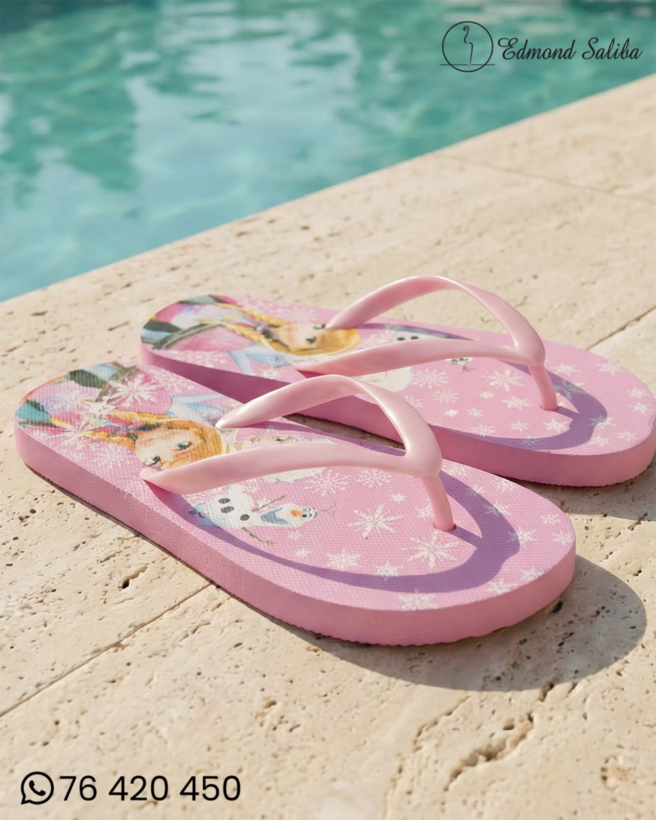 Flip flops kids frozen