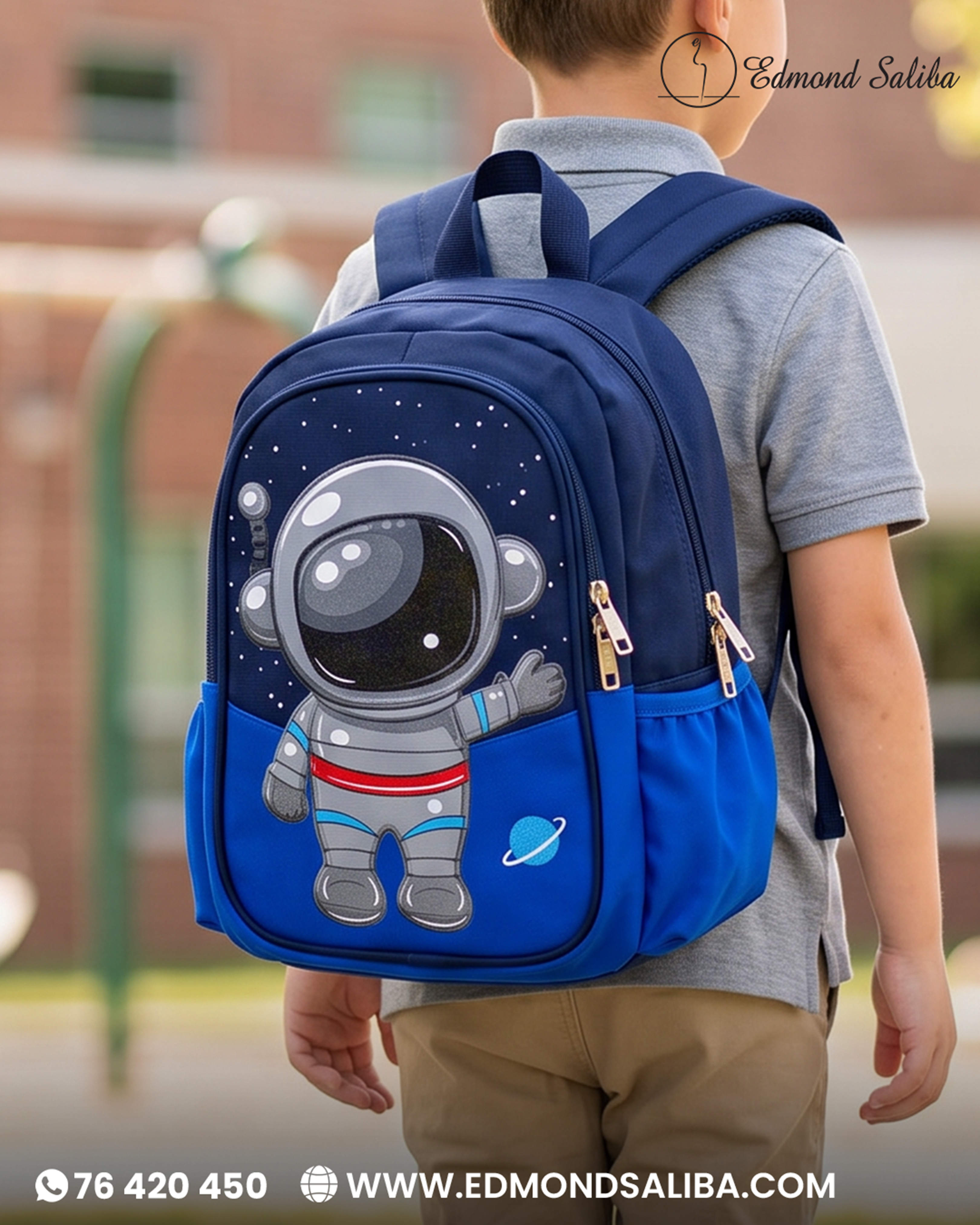 Backpack astronaut