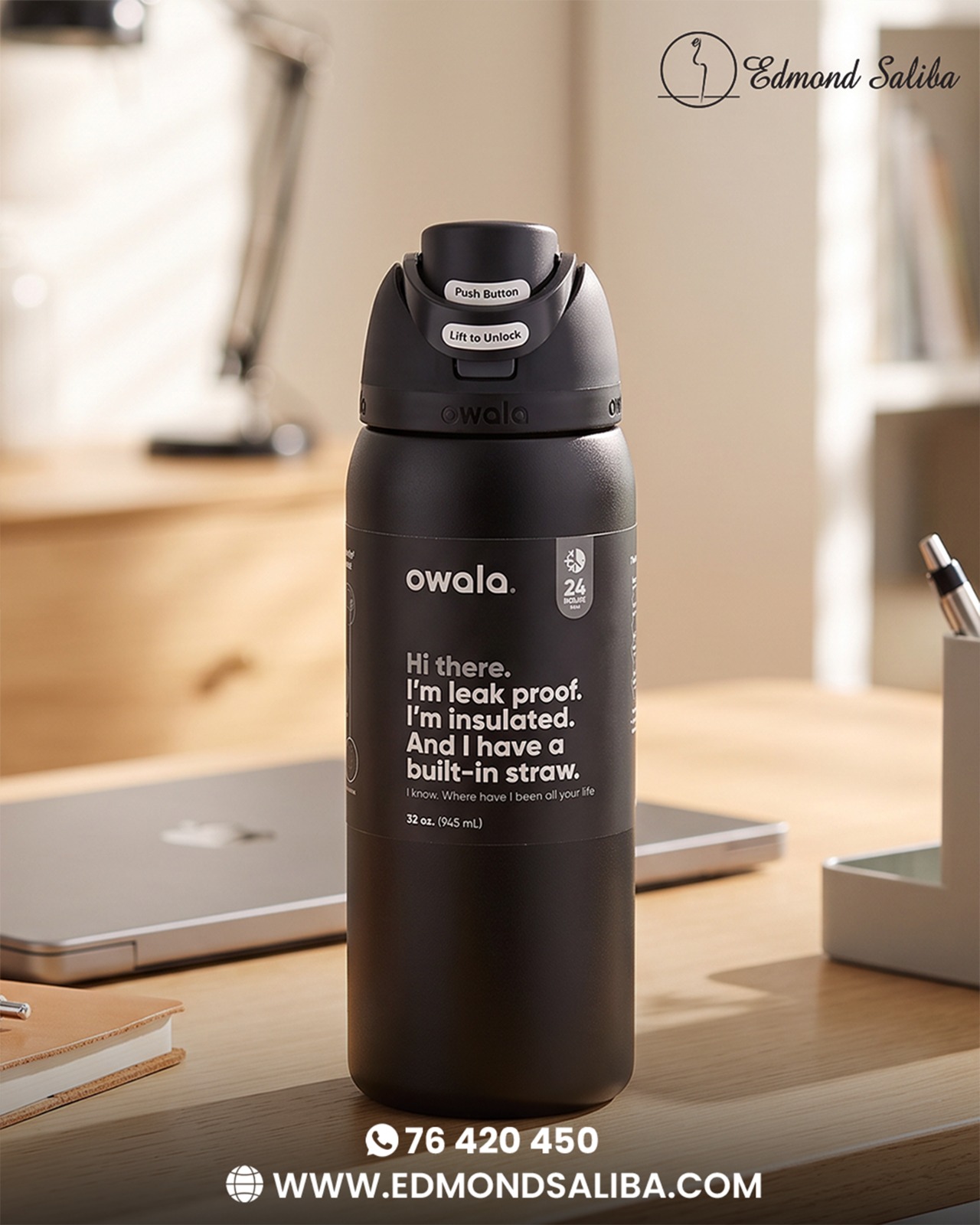 Owala vaccum bottle