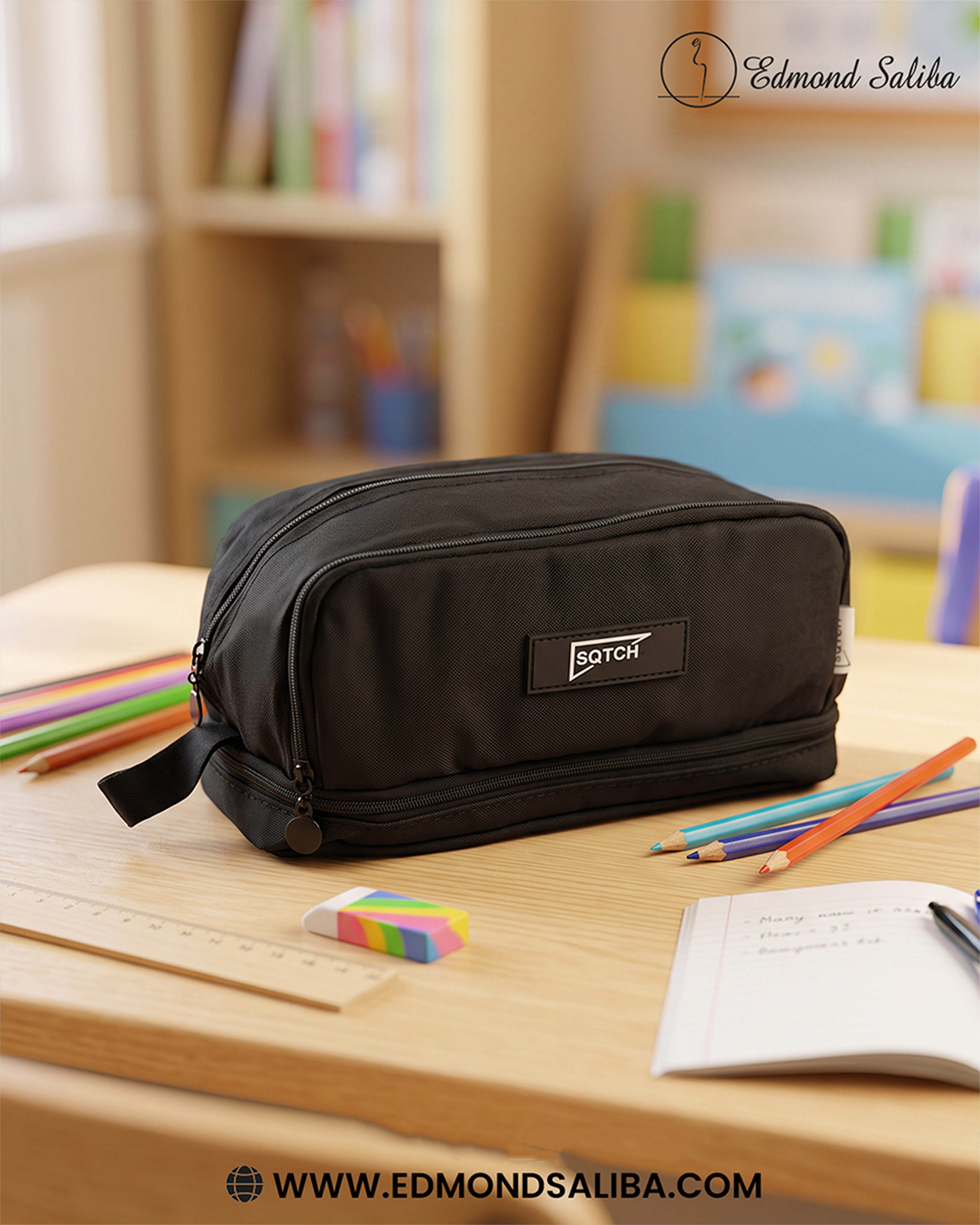 Sqtch pencil case 4 zipper